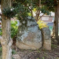 庭石　無料　引き取り限定