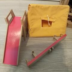 シルバニアファミリー　初期　家、家具、人形セットの画像