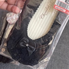 【新品未使用】レディース フットカバー レースの画像