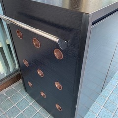 ▼値下げ▼可動式★ 配膳ワゴン 通気口あり 木製 の画像