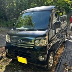 アトレーワゴン4wdターボ車　新車からの整備記録あり　修復歴なし