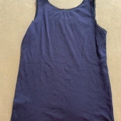 ユニクロ　キッズ　エアリズム　タンクトップ　キャミソール　サイズ140センチの画像