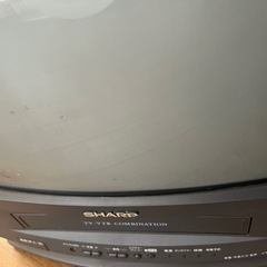 家電　テレビ　ブラウン管テレビデオ
