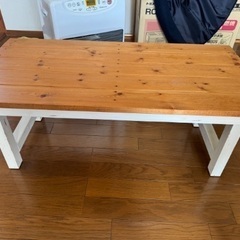 木のテーブル　折りたたみ