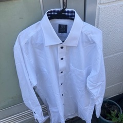 （決定）服/シャツ メンズ　ネクタイ付きの画像