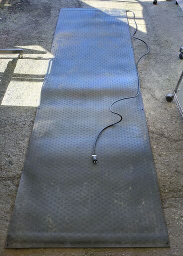 山清電気 融雪マット 玄関用 ゴムシートタイプ TYG-300-1　3000x960mm AC100V 660W 完全防水