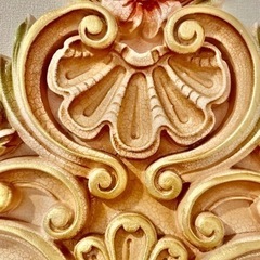 🟥鏡　姿見　ロココ調の画像
