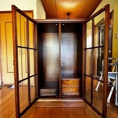 レトロ　家具 収納家具 キャビネットの画像
