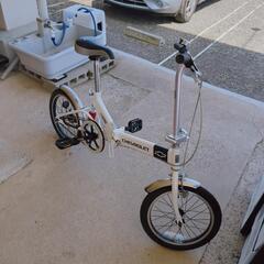 シボレー折りたたみ自転車☆おしゃれ、コンパクト【こちらは店舗です。浜村鹿野温泉ICから3分 買取本舗 宮本リサイクル 営業時間９～１９時 定休日水曜日】の画像