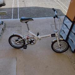 シボレー折りたたみ自転車☆おしゃれ、コンパクト【こちらは店舗です。浜村鹿野温泉ICから3分 買取本舗 宮本リサイクル 営業時間９～１９時 定休日水曜日】の画像