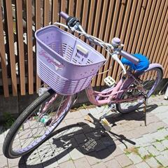 【条件付き割引】オートライト6段変速自転車22インチ