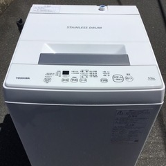 　(ジ2)SALE‼️ ¥14,300(税込み) TOSHIBA 全自動電気洗濯機　4.5kg 2021年製