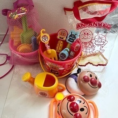アンパンマン おでかけ砂場セット 砂場ホルダー  