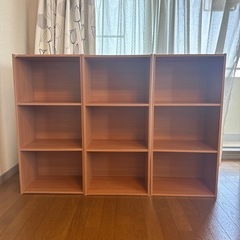 受け渡し確定済。家具 収納家具 カラーボックス