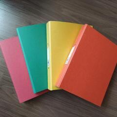 英国製リングバインダー4冊の画像