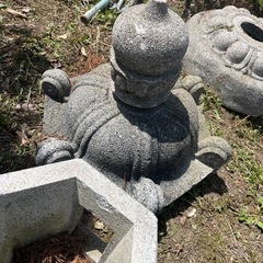 立灯籠　庭石　　160cmの画像