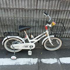 美品■16インチ　キッズ自転車　三輪車　補助輪　子供