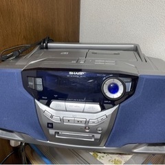 SHARP MD/CD ラジカセ　　MD-F11