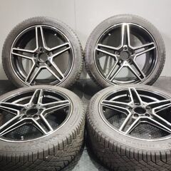 タイヤ走行短め【Continental VikingContact7 225/45R18】スタッドレス【社外ホイール 18インチ 7.5J5HPCD112+49】W177 Aクラス等 (KTL051)