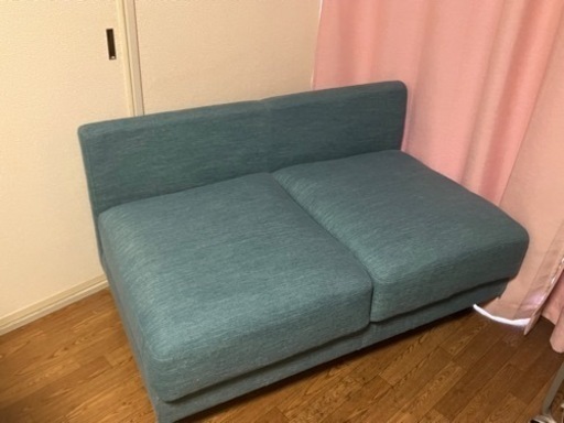 (お取引中)ニトリ　ポケットコイルソファー　美品  定価38,000円・使用期間:約半年