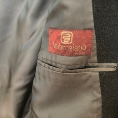 イタリア製　　アンブロジアーノ　アンゴラ　コートの画像