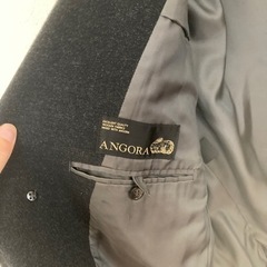 イタリア製　　アンブロジアーノ　アンゴラ　コートの画像