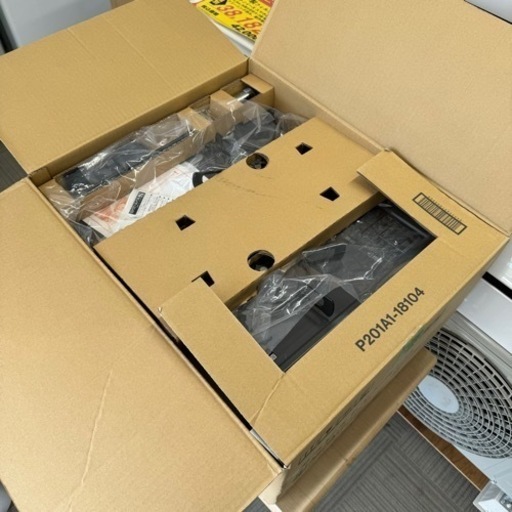 【新品未使用‼️】リンナイ 2023年製 都市ガス用 グリル付ビルトインガスコンロ 2口 グレー♪