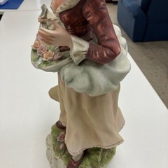 ☆値下げ☆K2405-151 MADE IN ITALY 陶器人形 高さ約37cmの画像