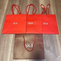 【あげます】SKII 紙袋　4点　