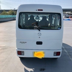 マツダスクラム　バン　車検付き走行距離少ないの画像