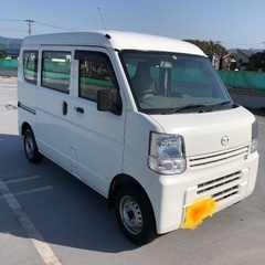 マツダスクラム　バン　車検付き走行距離少ないの画像