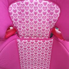 グレコ　ジュニアシート　ピンク　使用感ありの画像
