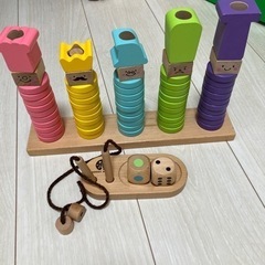 （受け渡す方確定しました）知育玩具つみき