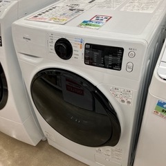 9/17 値下げ?オススメ?2019年製 IRIS OHYAMA アイリスオーヤマ 8kgドラム式洗濯機 FL81R-W?2466