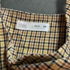 ZARA キッズ　ワンピース　サイズ164センチの画像