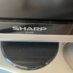 SHARPアクオスの40インチ液晶カラーテレビ『LC-40DS6』の画像