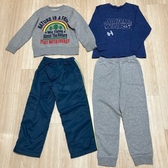 子供服　男の子　110 120 冬　パジャマ