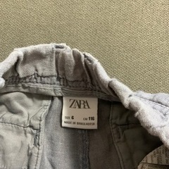 ZARA キッズ　ハーフパンツ　サイズ116センチの画像