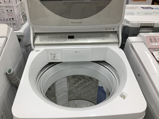Panasonicの全自動洗濯機が入荷しました！
