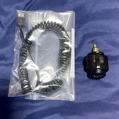  LightningカールケーブルとUSB変換シガーソケット 5...