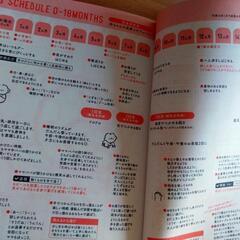 赤ちゃん育児本と育児日記帳の画像