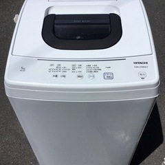 (ジ6)SALE‼️ ¥13,200(税込み) HITACH 全自動電気洗濯機 5kg 2021年製