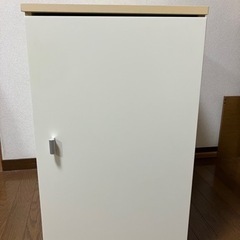 ワゴン 収納ワゴン ベッド下ワゴン ベッド下収納 ホワイトの画像