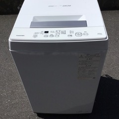 (ジM-7)SALE‼️ ¥15,400(税込み) TOSHIBA 全自動電気洗濯機 4.5kg 2022年製