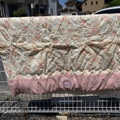 新古品　難有り羊肌掛けフトン毛　寝具 布団