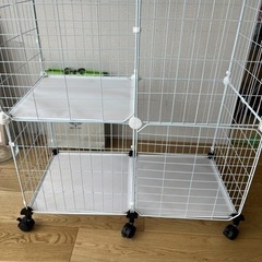 【美品】子猫用　猫ゲージ　