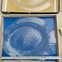 フランス製食器 魚のプレート4枚の画像