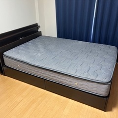 大幅値下げ！50,000→15,000円！！ダブルベッド　フレー...