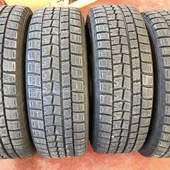 185/65R14冬タイヤ鉄ホイールセット4本の画像