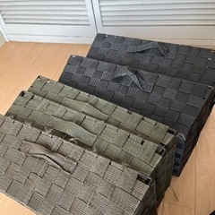 家具  収納ボックス　フタなし５個の画像